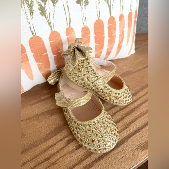 DADAWEN GIRLS DRESS SHOES WITH BOW DETAIL - Picture 3 of 4